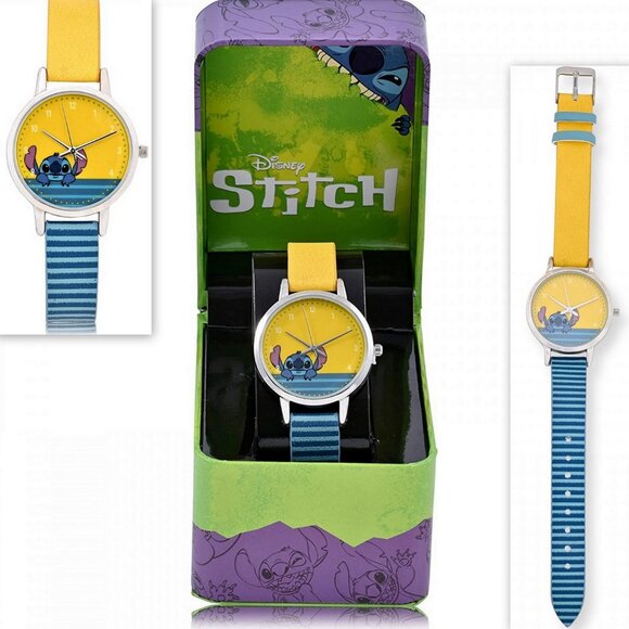 Disney Lilo and Stich Dual-Tone Watch - Adults, Kids, Teens, Unisex - Picture 1 of 5
